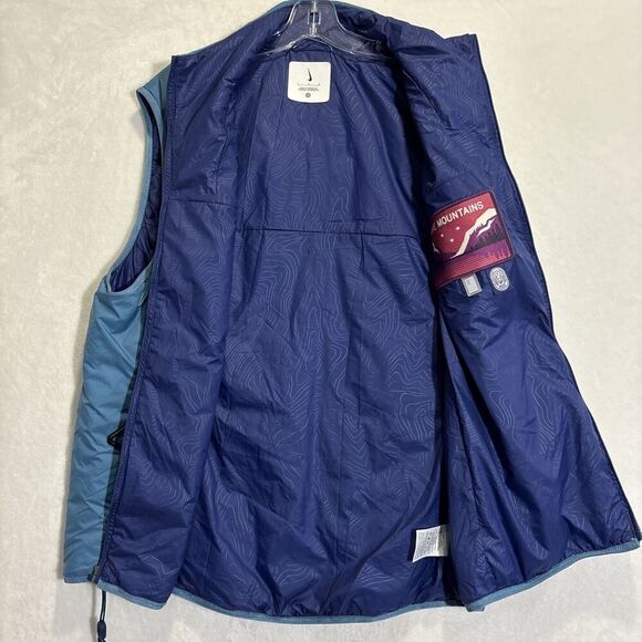 Nike ACG Therma-FIT Team USA Beijing Blue Puffer Rope De Dope Vest Men's Large - Picture 12 of 16